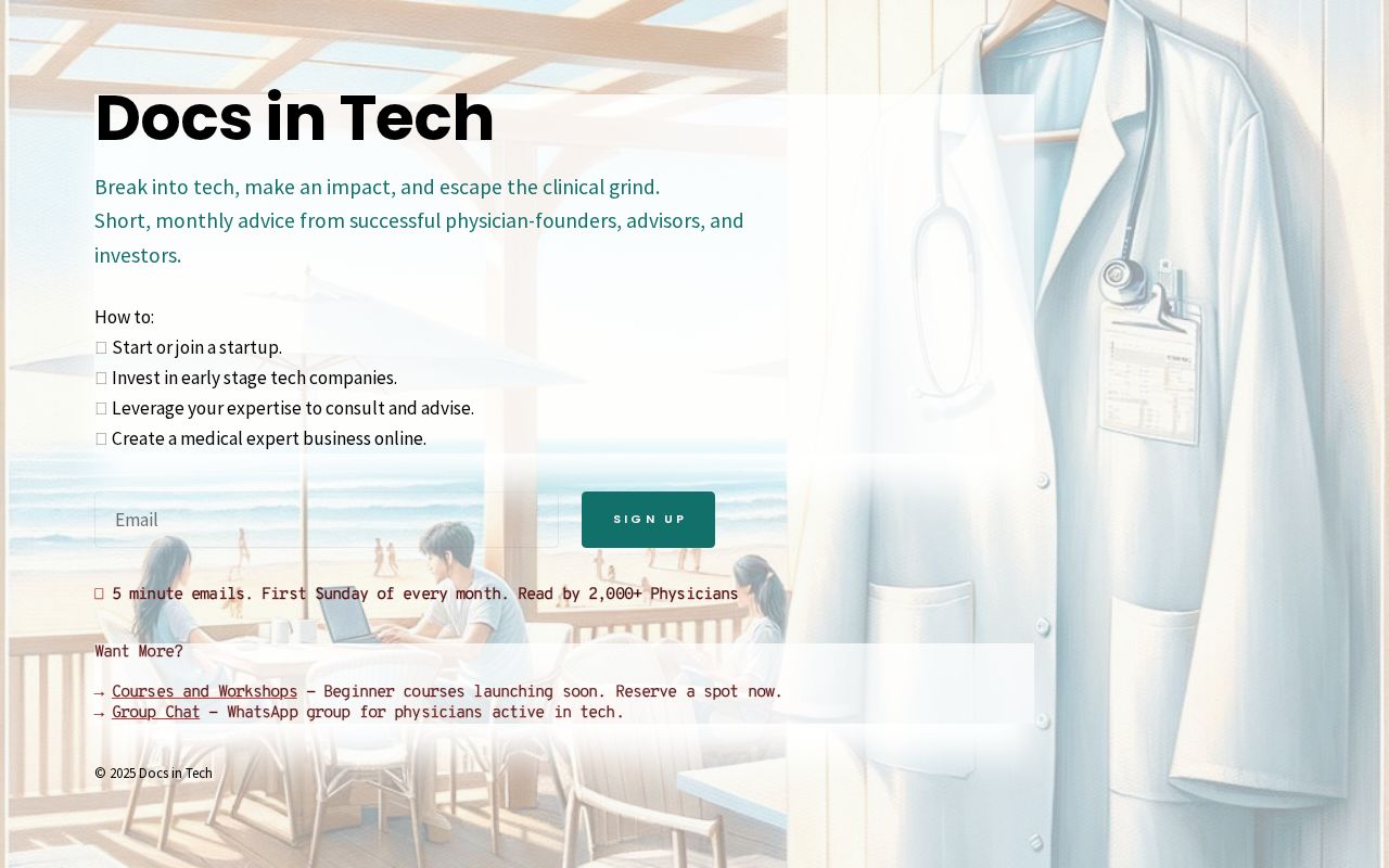 Docs in Tech